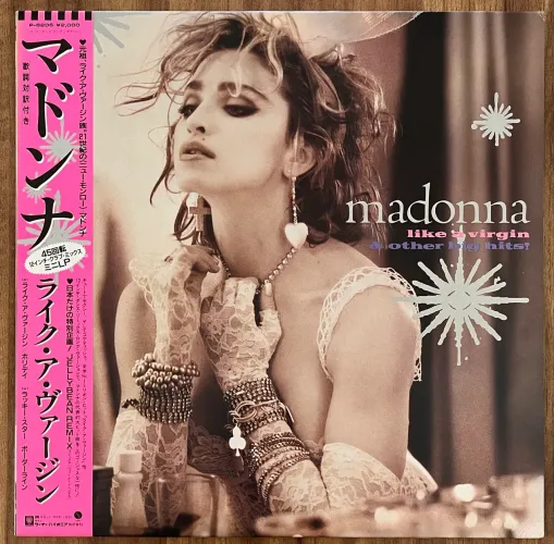 Like A Virgin & Other Big Hits! Japonês Disco Preto