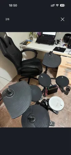 Bateria Eletrônica PGS tech
