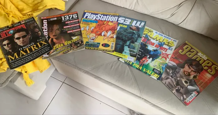 Lote revistas ação games - PlayStation - games