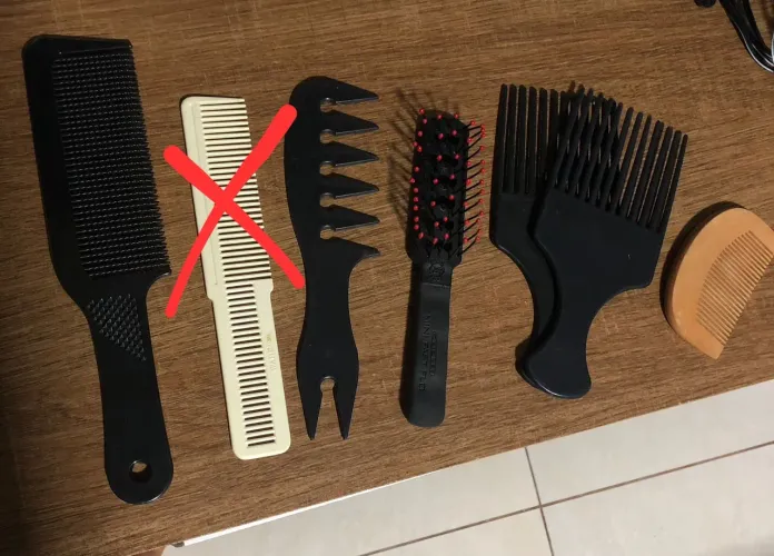 Pentes para barbeiro / cabeleireiro 