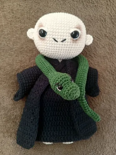 Personagens Harry Potter em amigurumi