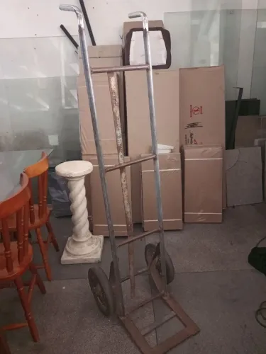 Carrinho para transportar ferro
