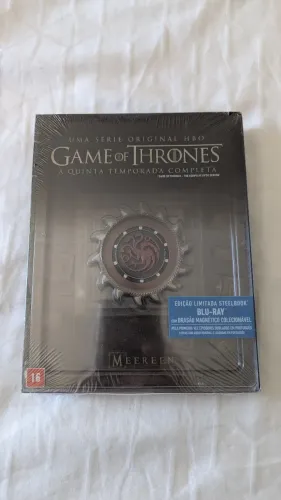 Game Of Thrones 5ª Temporada - Edição Limitada Steelbook lacrado