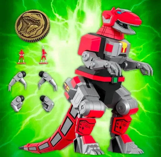 Power Rangers Dinozord T-rex Super7 Hasbro lacrado