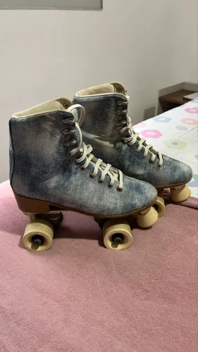 Patins 4 rodas retrô oxer