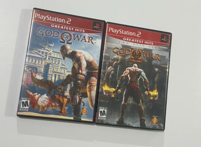 God of War 1 e 2 ps2