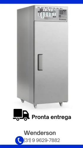 Câmara Climática Para 500/600 Pães Gelopar Inox Nova