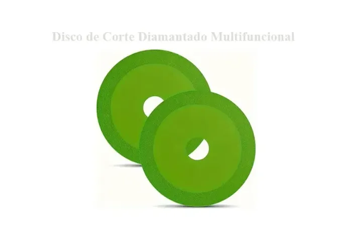 Disco de Corte Diamantado Multifuncional Vidro, Porcelanato, Cerâmica 02pcs  