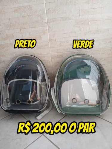 MOCHILA BOLSA MALA PARA TRANSPORTE DE AVES (PAR)