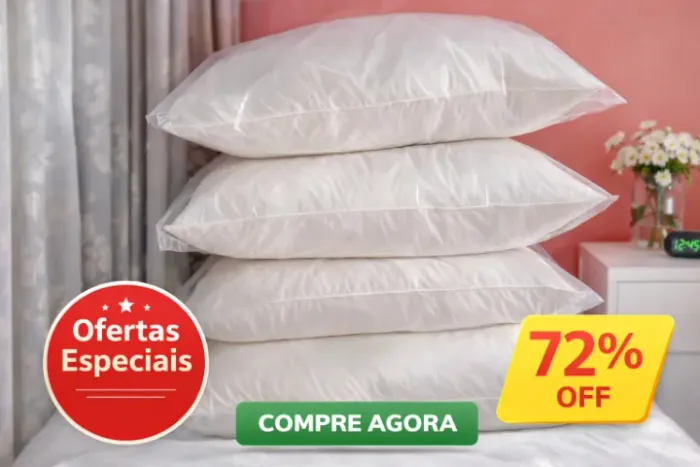 O Toque de Conforto que Você Merece: Travesseiro Finesse promoção Só R$35