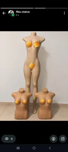 Trio de manequim