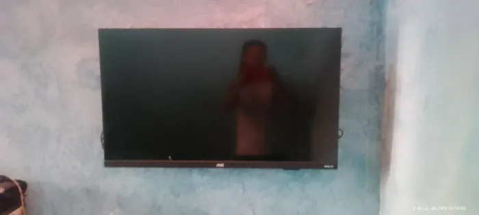 Tv queimada