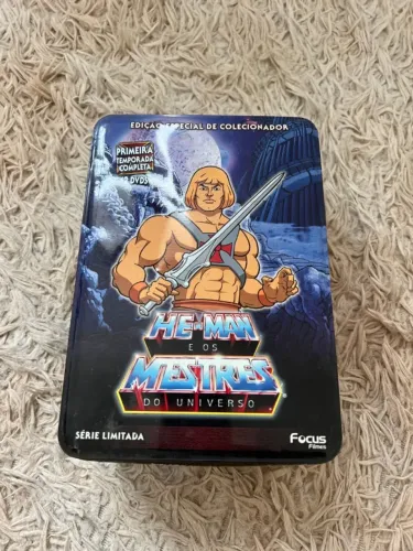 Box DVD He-Man e os Mestres do Universo 1ª Temporada Completa - Edição Especial Lata