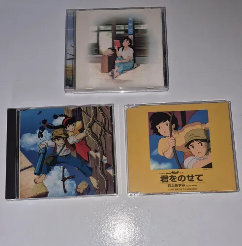 3 CD's completos do Studio Ghibli