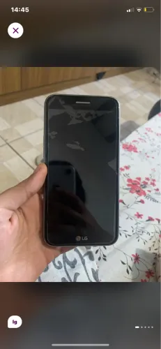 Celular LG K10 power preto
