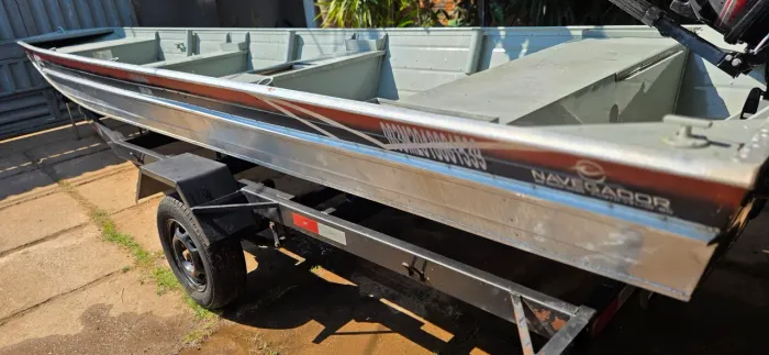 Barco alumínio 6m
