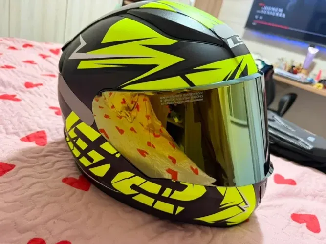 Capacete LS2 FF358 Rapid - Verde/Cinza/Preto