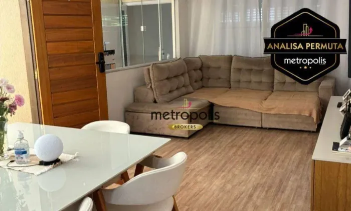 Sobrado à venda, 206 m² por R$ 745.000,00 - Parque Selecta(Montanhão) - São Bernardo do Ca