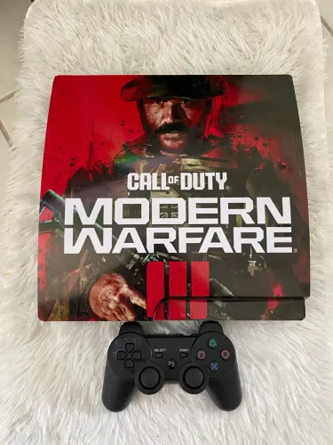 PS3 SLIM C/ 400 JOGOS (ENTREGA GRÁTIS)