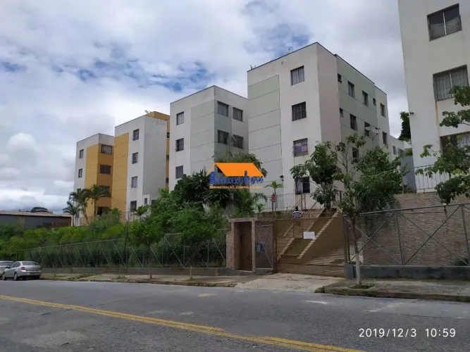 Apartameto de 2 quartos com uma vaga de estacionamento, bairro Don Silvério, Belo Horizont