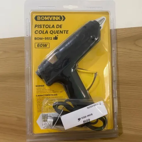 Pistola de Cola Quente 60W - Potente e Rápida