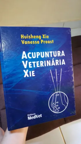 Livros de acupuntura veterinária pouco usados 