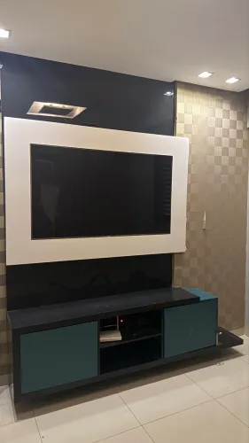 Painel completo com hacker para TV 100% MDF
