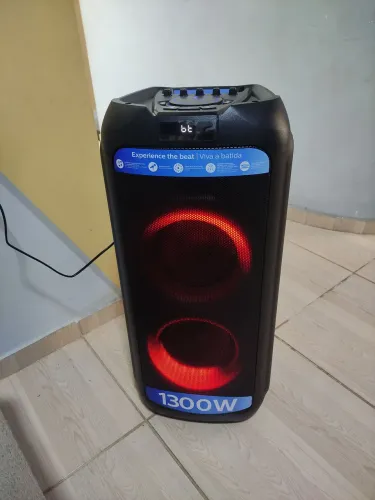 Caixa de som Philips nova, 1300w!