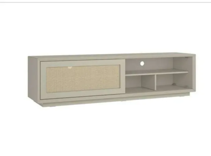 Rack cinza com palhinha novinho