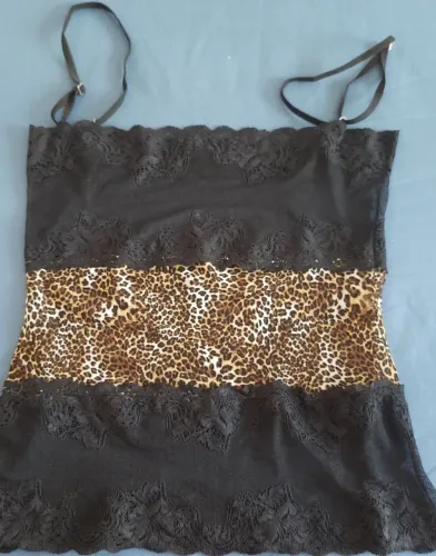 Langerie animal print /renda Toli