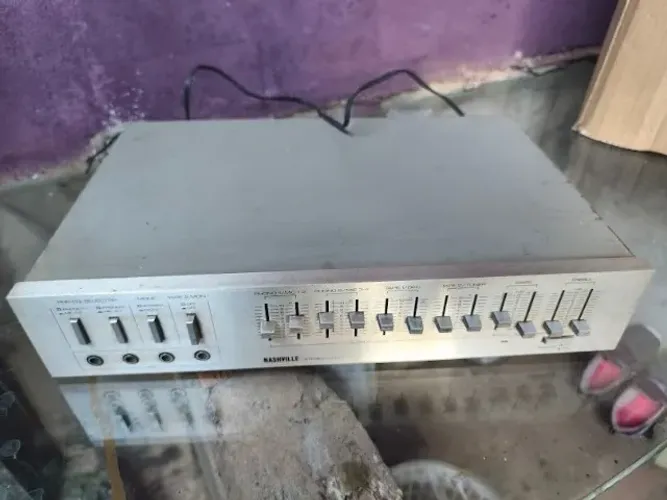 MIXER DE SOM STEREO VINTAGE NASHVILLE - ANOS 80