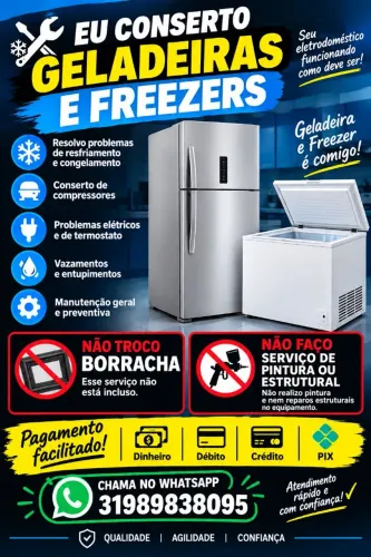 Conserto de geladeira