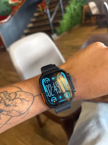 Relógio Smartwatch X10 Ultra (zerado lacrado na caixa)