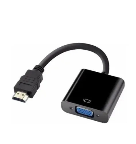 Cabo Adaptador Hdmi Para Vga E Tv Pc Xbox360 Notebook Projetor Audio E Video Dr Hank