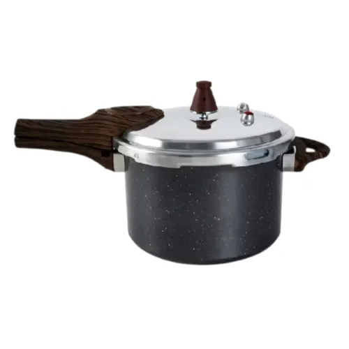 Panela de pressão indução revestimento de cerâmica brinox