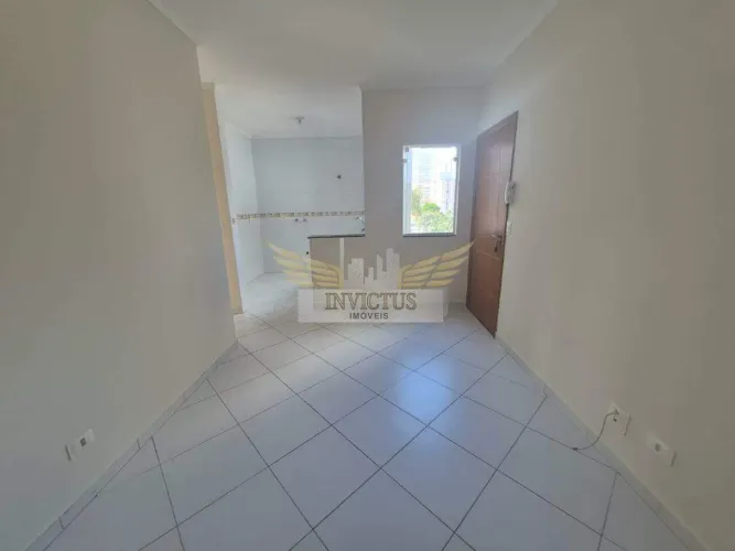 Apartamento com 2 Quartos para Alugar, 42m² - Campestre, Santo André/SP.