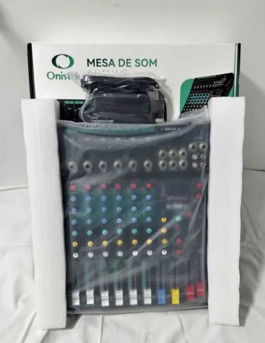 Mesa de som 6 canais
