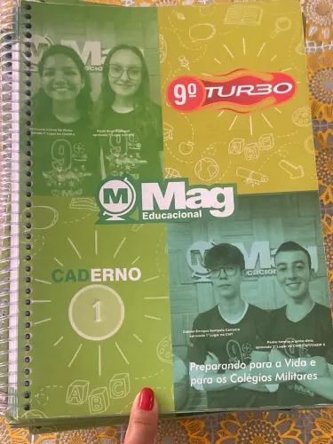 10 livros da Mag Educacional - Preparando para a Vida e para os Colégios Militares.