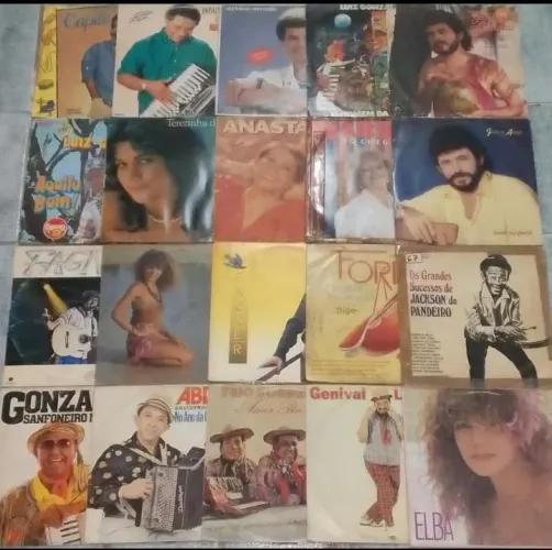 20 LPs Forró e Música Nordestina
