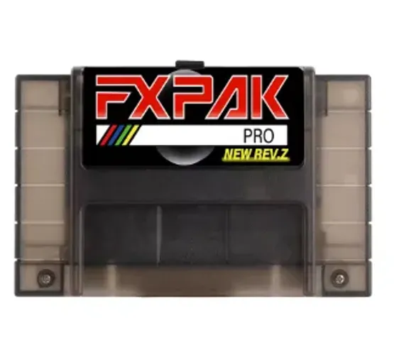 NOVO Everdrive Super Nintendo Snes FXPAK PRO Rev. Z com Chip Ciclone 4 Cartao 16gb