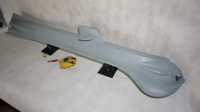 Submarino Civil Viagem Fundo Do Mar, Leia Descrição, 1 Metro (Usado)