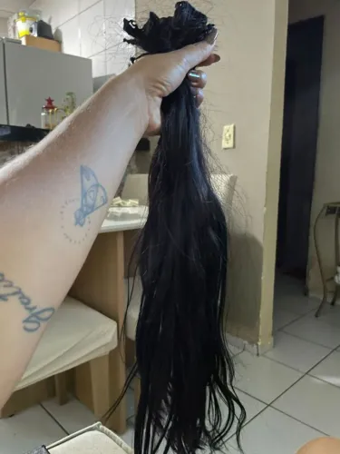 Vendo mega hair ,cabelo humano 60 centímetros