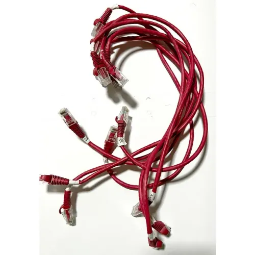Kit 8 Peças Patch Cord Cat5e 50 Cm Multilan Furukawa (Usado)Kit 8 Peças Patch Cord Cat5e 5