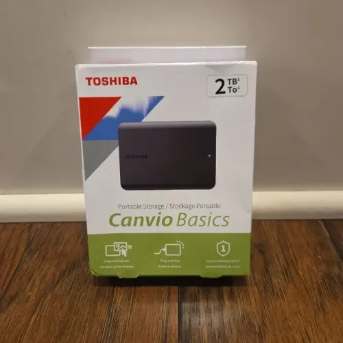 HD EXTERNO 2TB PORTÁTIL TOSHIBA CANVIO Seminovo Impecável PC PS5 XBOX