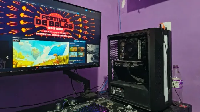 Pc Gamer - 4060 - 16gb ram - Ryzen 5600g