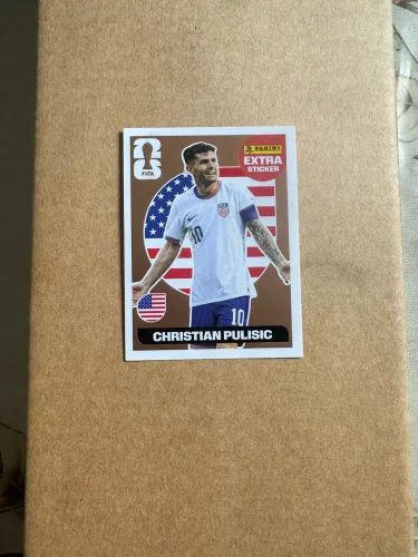 Figurinha Christian Pulisic Bronze Original  Copa 2026