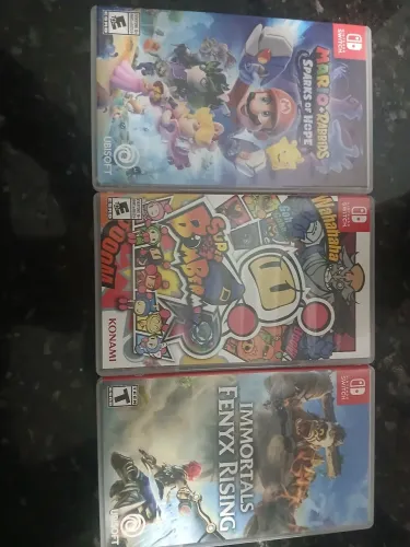 Lote jogos switch original