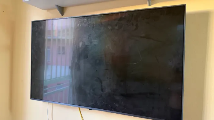 Tv smart LG queimada 