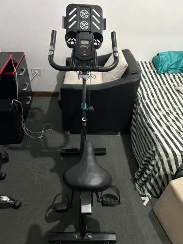 ? Bicicleta Ergométrica WCT Fitness Semi Nova - Pouquíssimo Uso