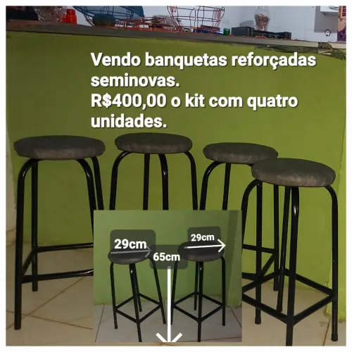 Banquetas reforçadas